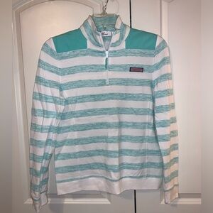 Women’s Vineyard Vines Teal quarter zip